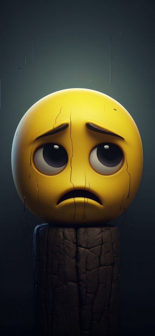 Sad Emoji Portrait - Related OpersCraft wallpaper