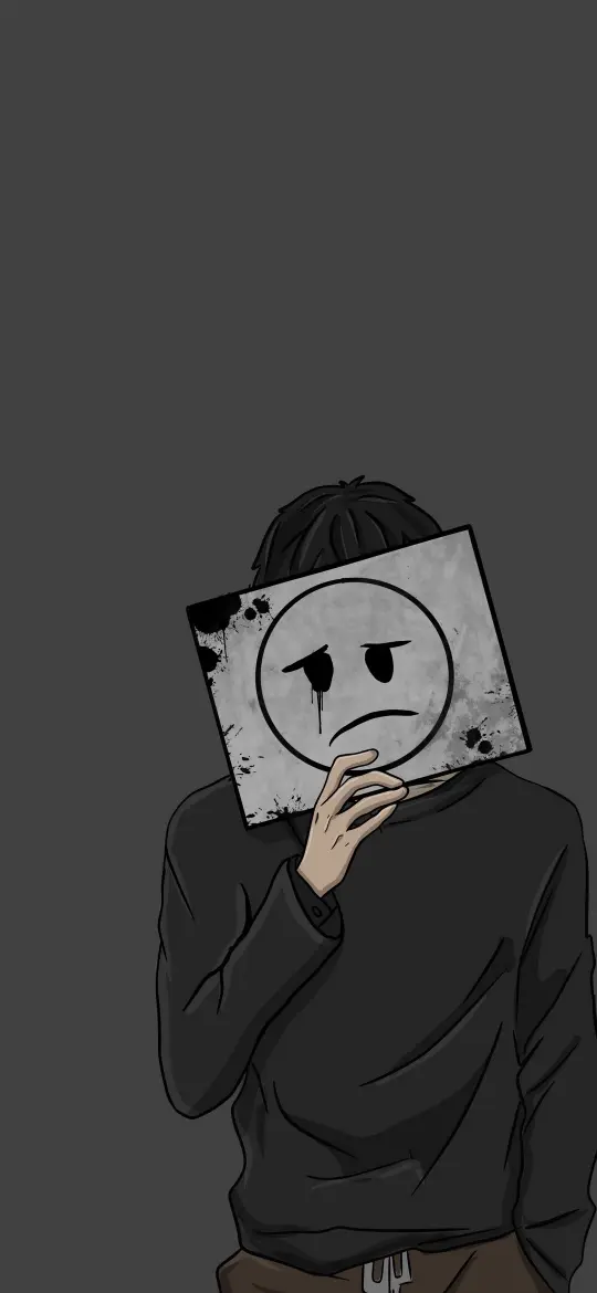 Sad Face Illustration - Related OpersCraft wallpaper