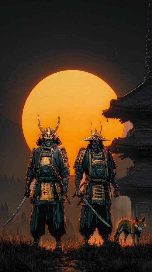 Samurai Sunset Vigil