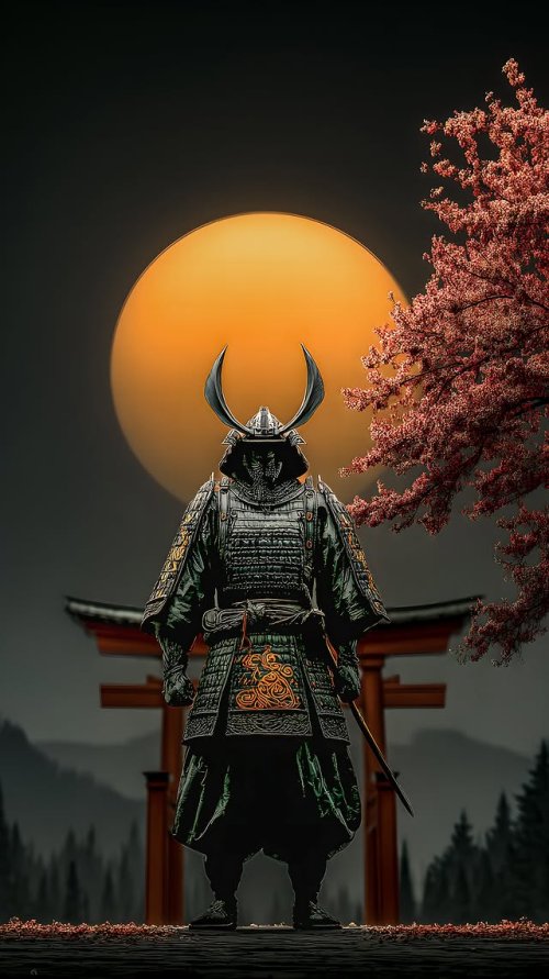 Samurai Warrior Moon