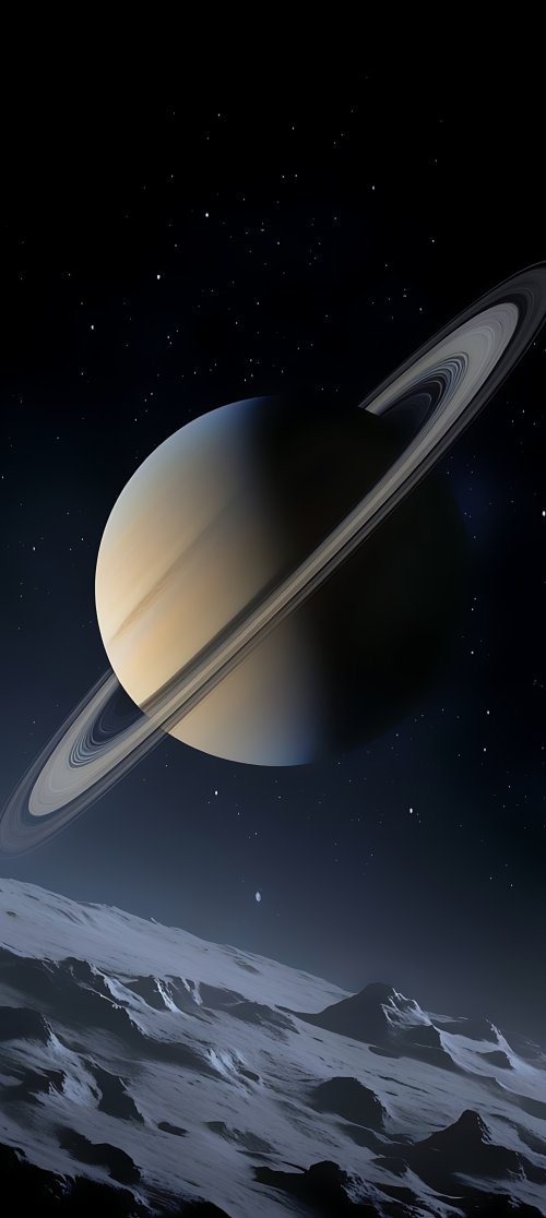 Saturn From Distant Moon - Related OpersCraft wallpaper