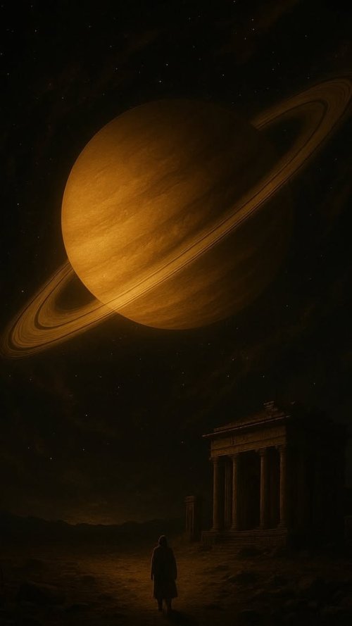 Saturn's Ancient Temple