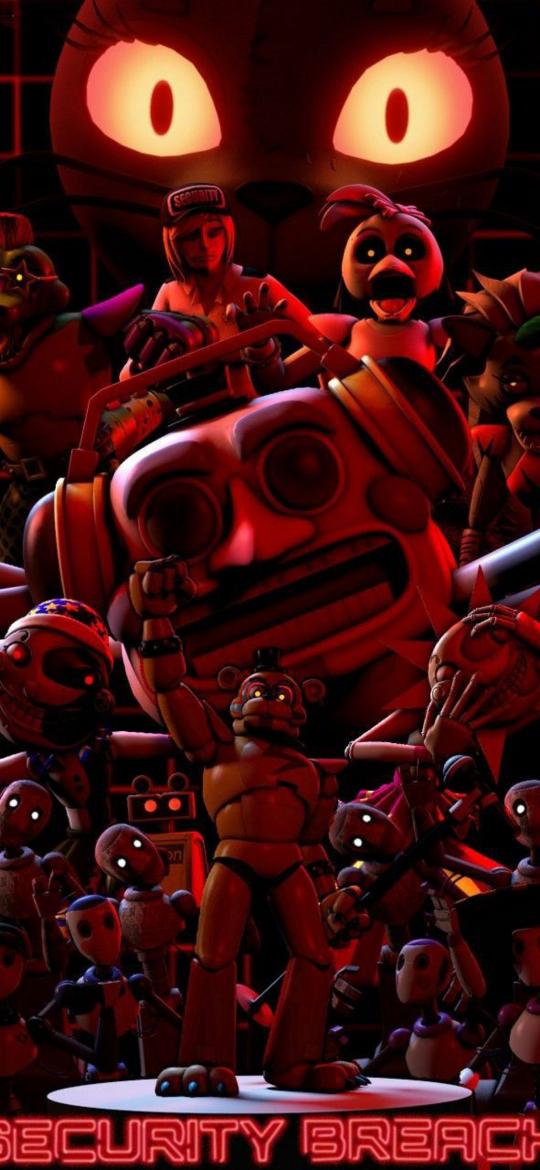 Security Breach Animatronics - Related OpersCraft wallpaper