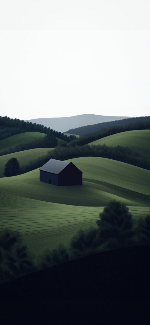 Serene Rural Landscape