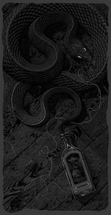 Serpent's Still Life - gothic Wallpaper