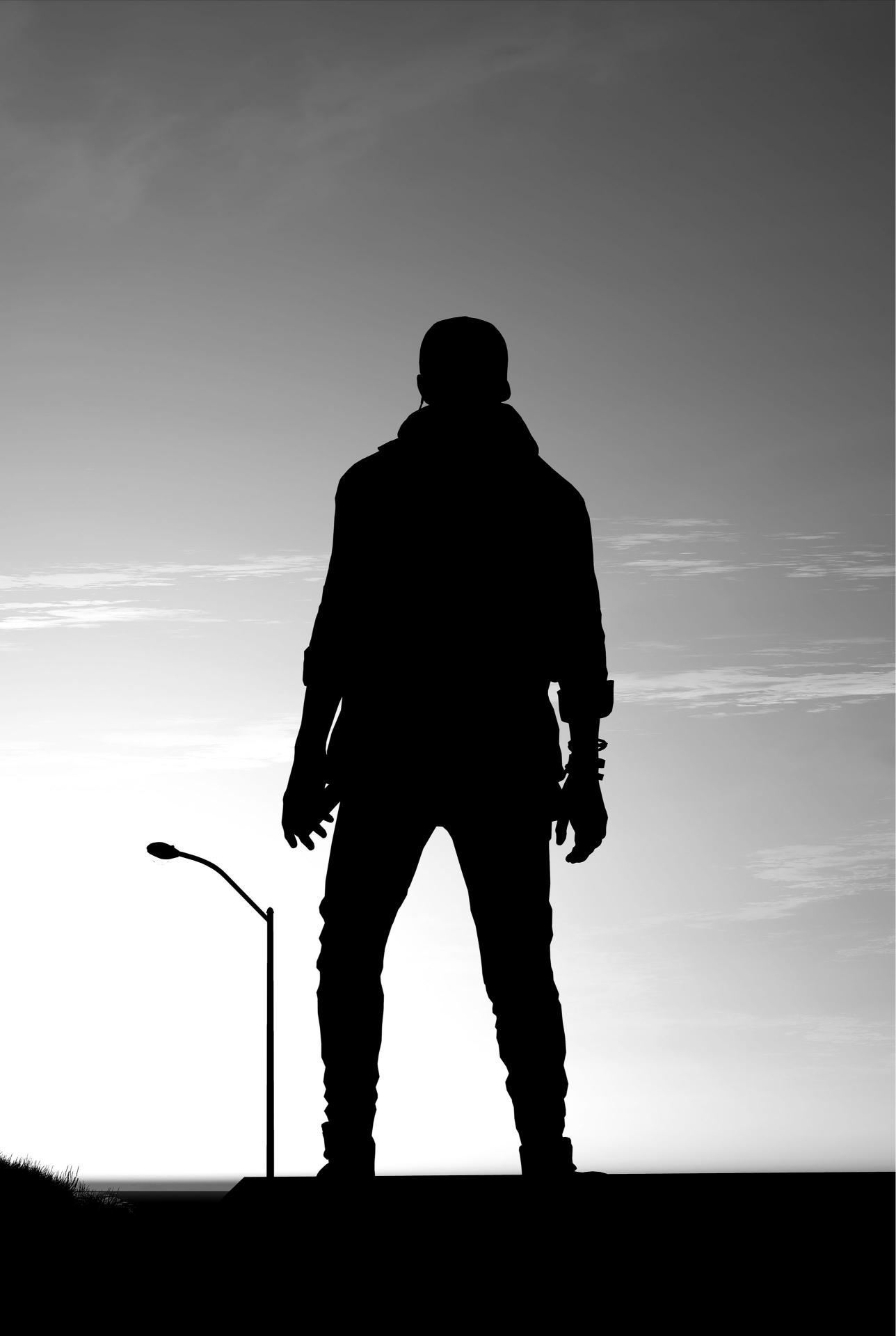 Silhouette of a Man