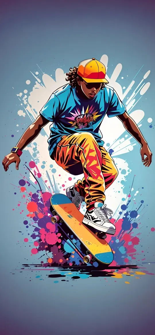 Skateboarder Mid-Air Splash - Related OpersCraft wallpaper
