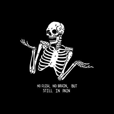 Skeletal Pain Illustration - Related OpersCraft wallpaper