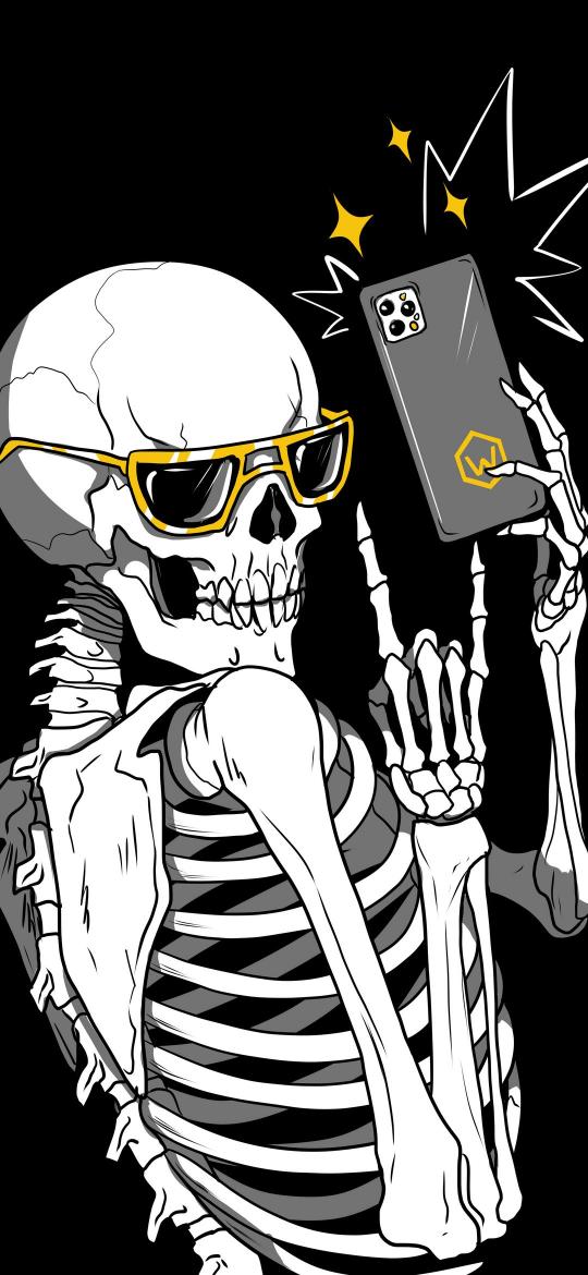 Skeleton Selfie Time - Related OpersCraft wallpaper