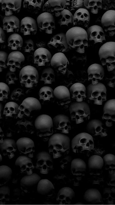 Skull Pile Darkness - Related OpersCraft wallpaper