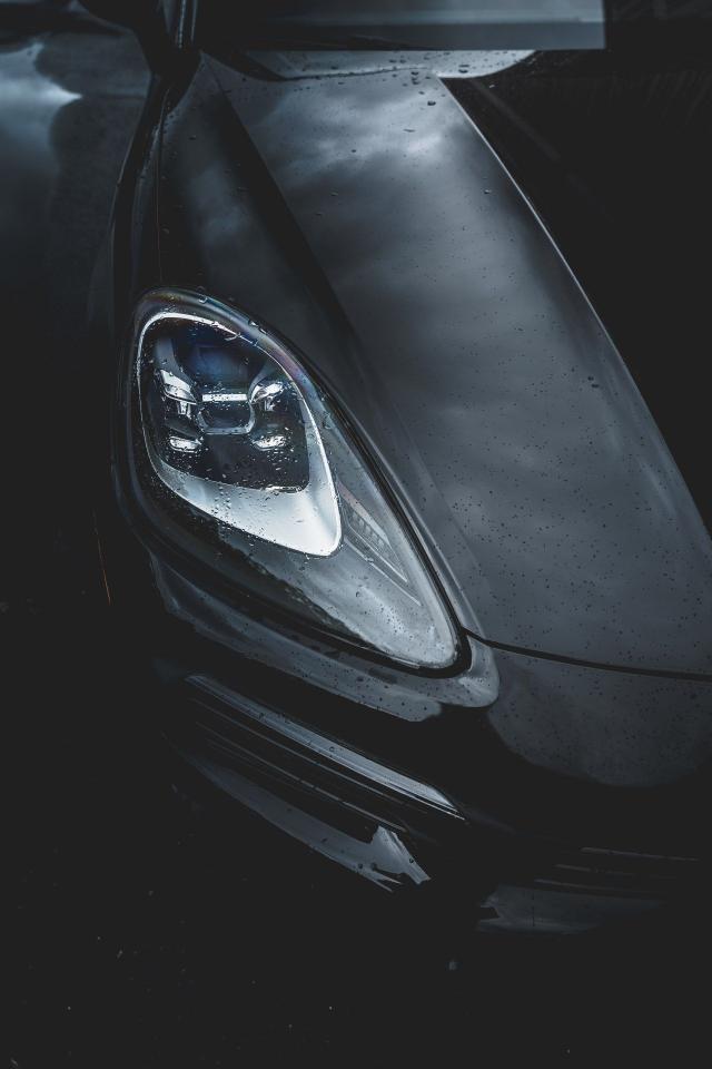 Sleek Black Car Detail - Related OpersCraft wallpaper