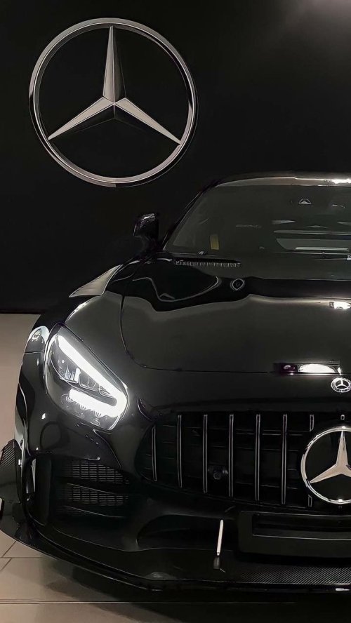 Sleek Black Mercedes AMG