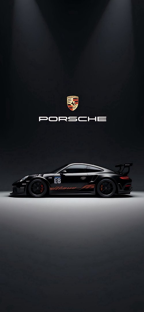 Sleek Black Porsche - Related StockWalls wallpaper