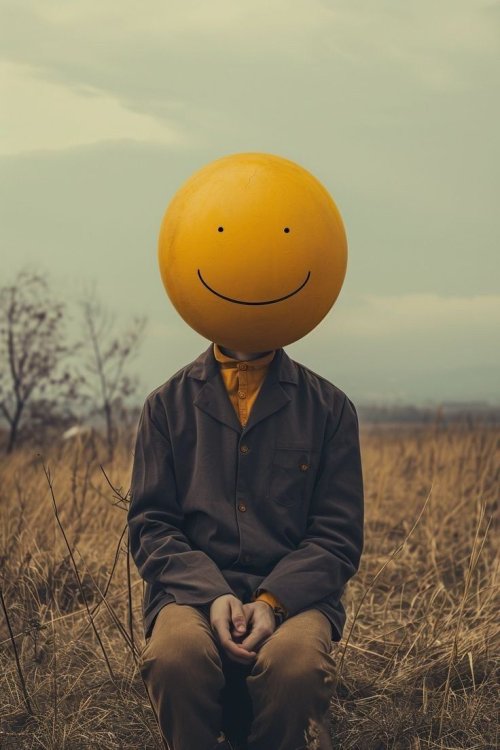Smiley_Face_Head_in_Field - Related OpersCraft wallpaper