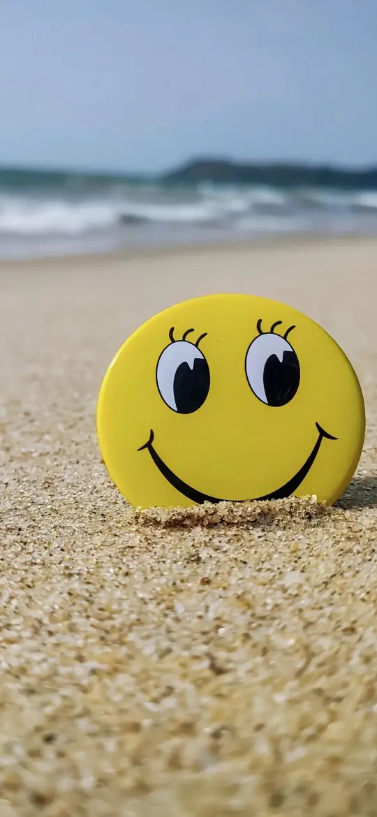 Smiley Face on Beach - Related OpersCraft wallpaper