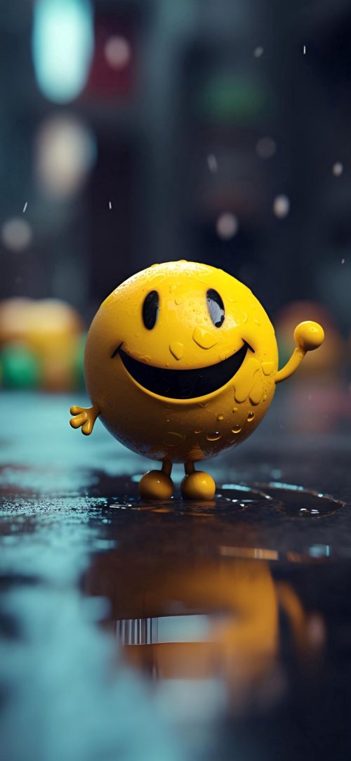 Smiley in the Rain - Related OpersCraft wallpaper