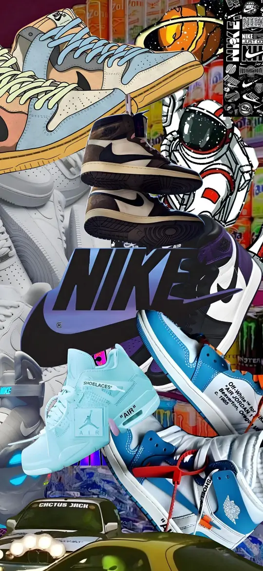 Sneakerhead Collage Dreamscape