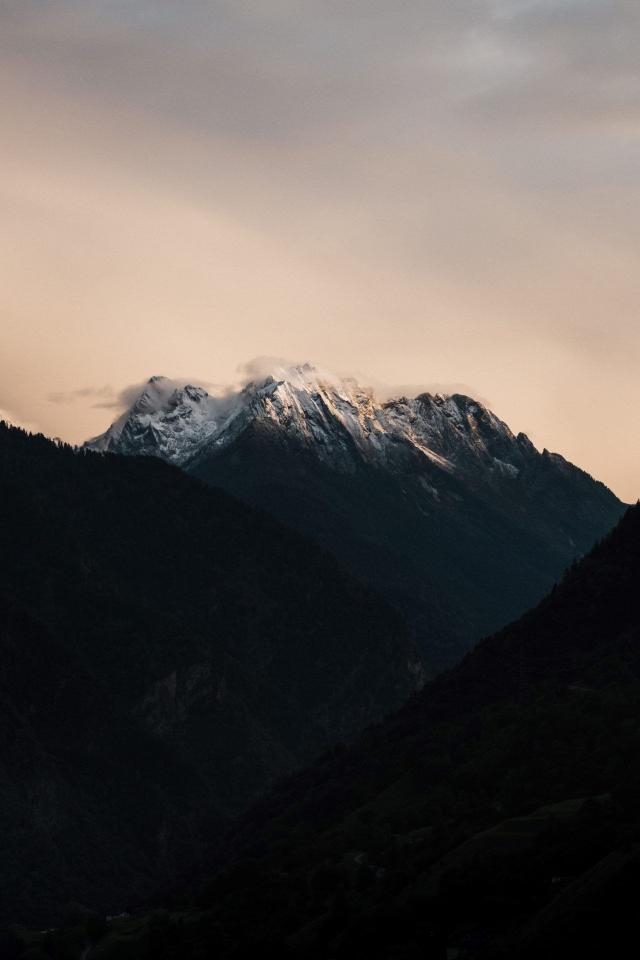 Snowy Mountain Peak - random Wallpaper