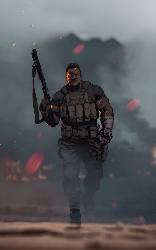 Soldier in the Mist