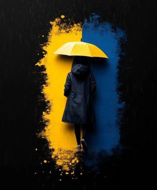 Solitary Figure in Rain - Related OpersCraft wallpaper