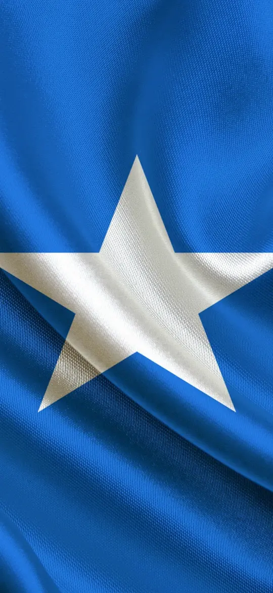 Somalia Flag Close-up