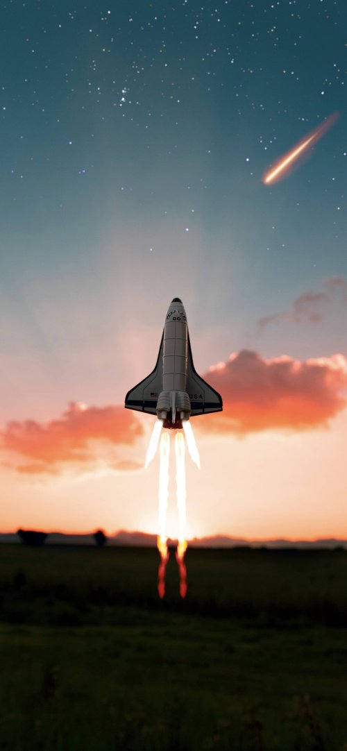 Space Shuttle Launch - Related OpersCraft wallpaper
