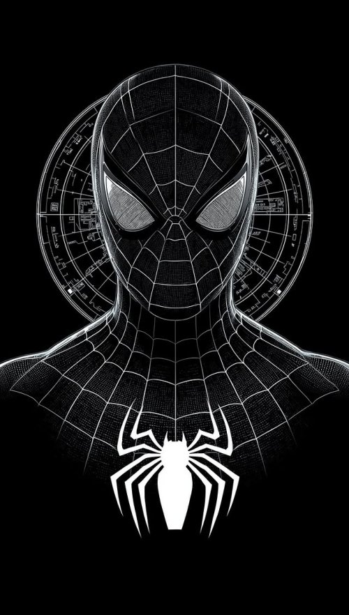 Spider-Man Blueprint Art