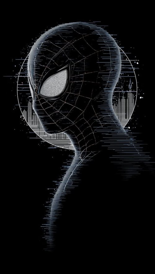 Spider-Man City Silhouette