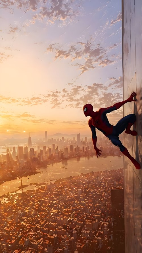 Spider-Man City Sunset - Related OpersCraft wallpaper