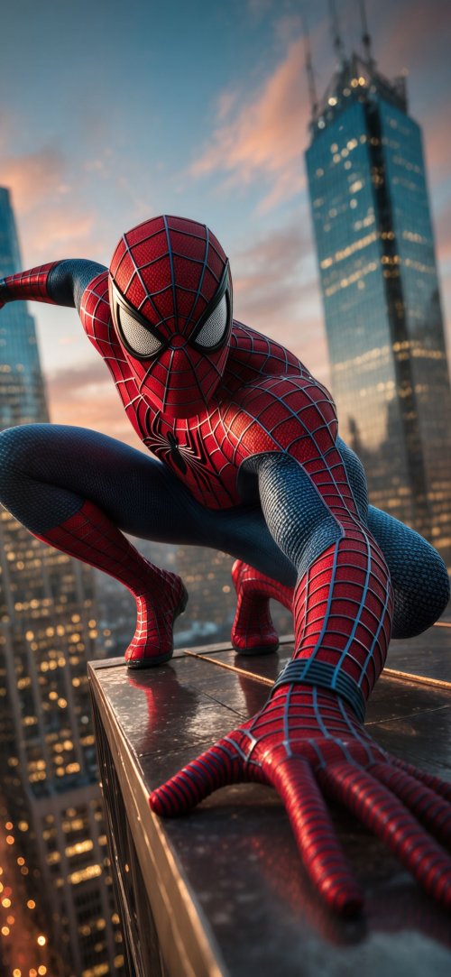 Spider-Man City Vigil - Related OpersCraft wallpaper