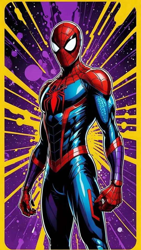 Spider-Man Comic Burst - Related Darkify wallpaper