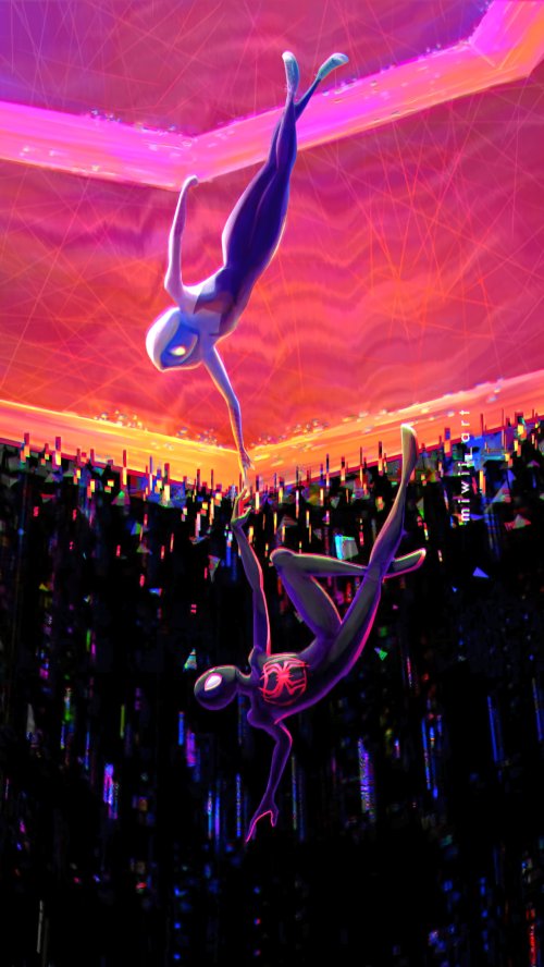Spider-Man Duo Falling - Related OpersCraft wallpaper