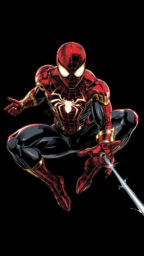 Spider-Man in Action - Related Darkify wallpaper