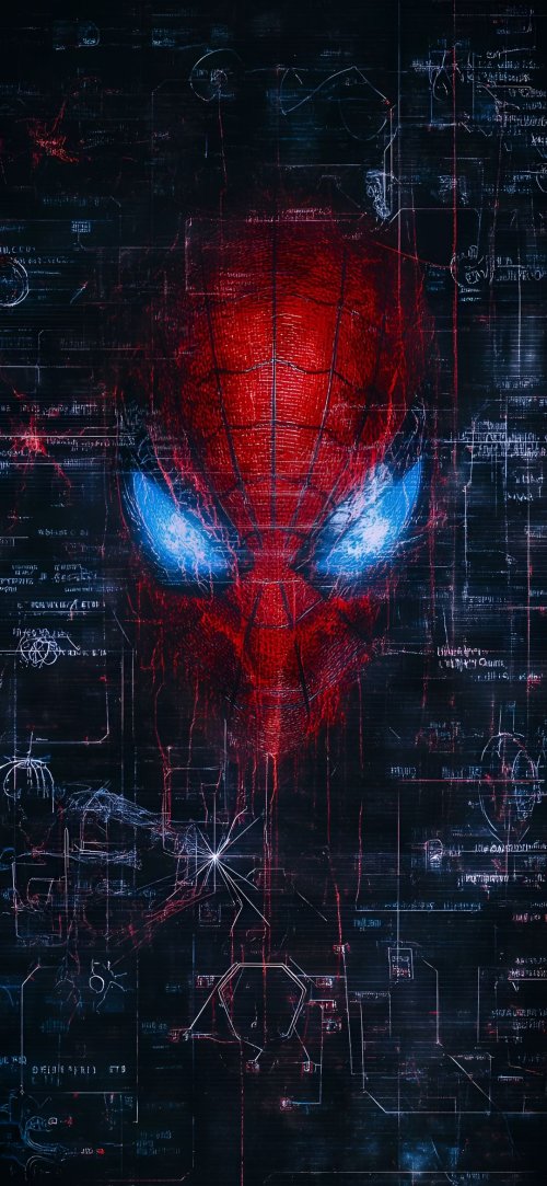 Spider-Man Sci-Fi Portrait