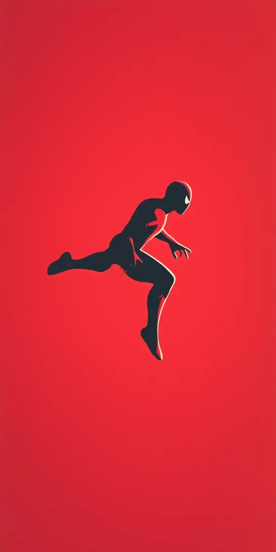 Spider-Man Silhouette Red - Related OpersCraft wallpaper