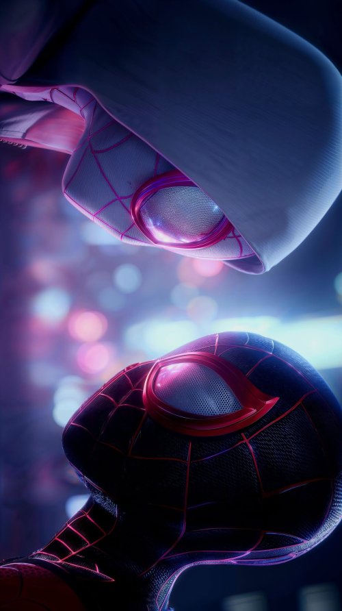 Spider-Verse Duo Close-Up - Related OpersCraft wallpaper