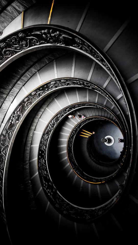 Spiral Staircase Descent - Related OpersCraft wallpaper