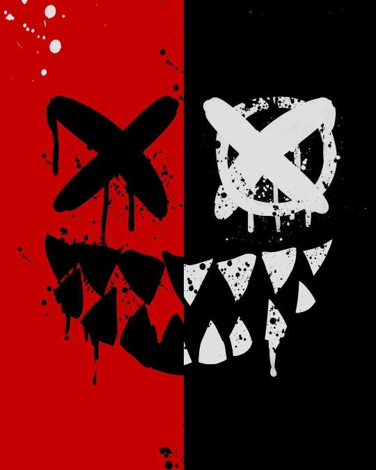 Split Face Graffiti Art - graffiti Wallpaper