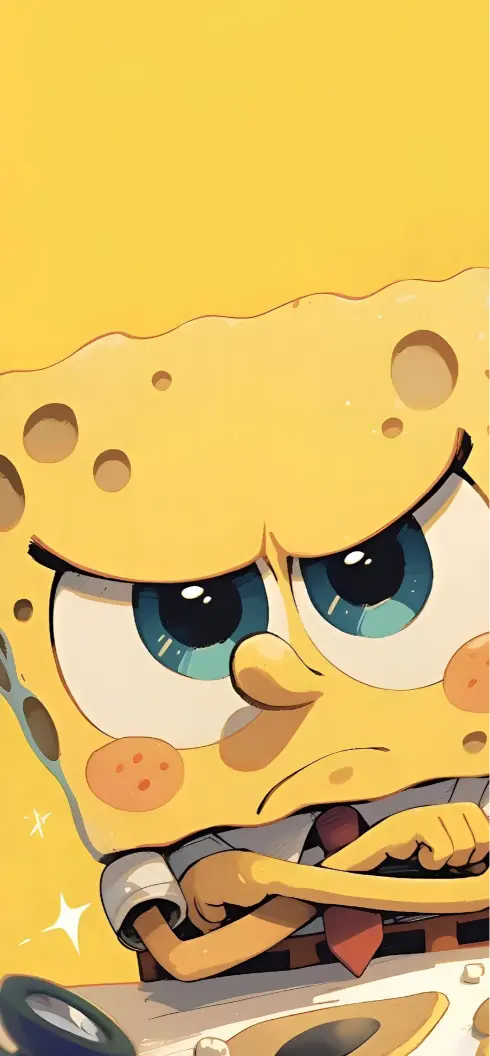 Spongebob's Serious Stare - Related OpersCraft wallpaper