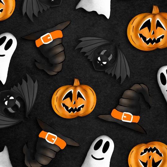 Spooky Halloween Pattern - Related OpersCraft wallpaper