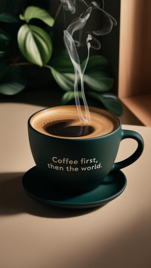 Steaming Coffee Cup - Related OpersCraft wallpaper