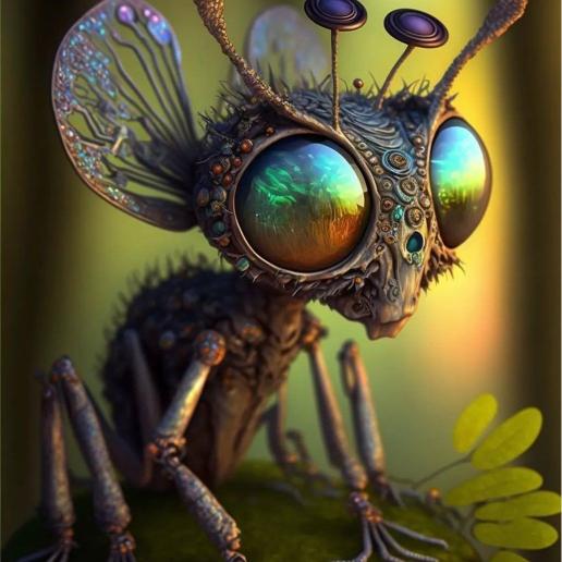 Steampunk Insect Portrait - Related OpersCraft wallpaper