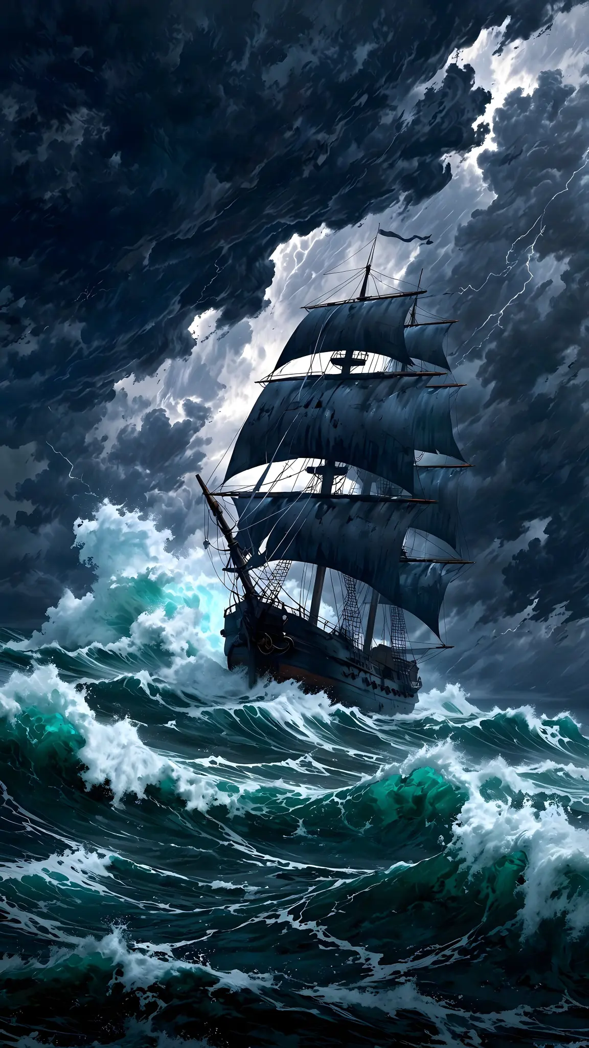 Stormy Seas Pirate Ship