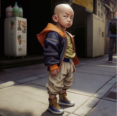 Streetwise Kid Portrait