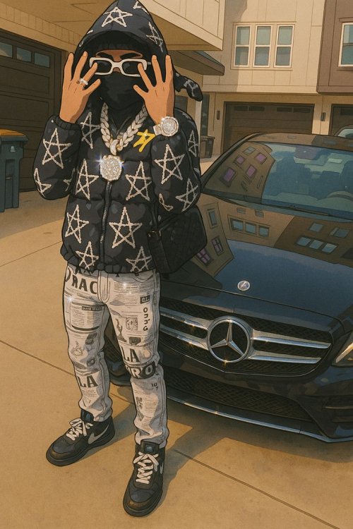 Stylish Man and Mercedes - Related OpersCraft wallpaper