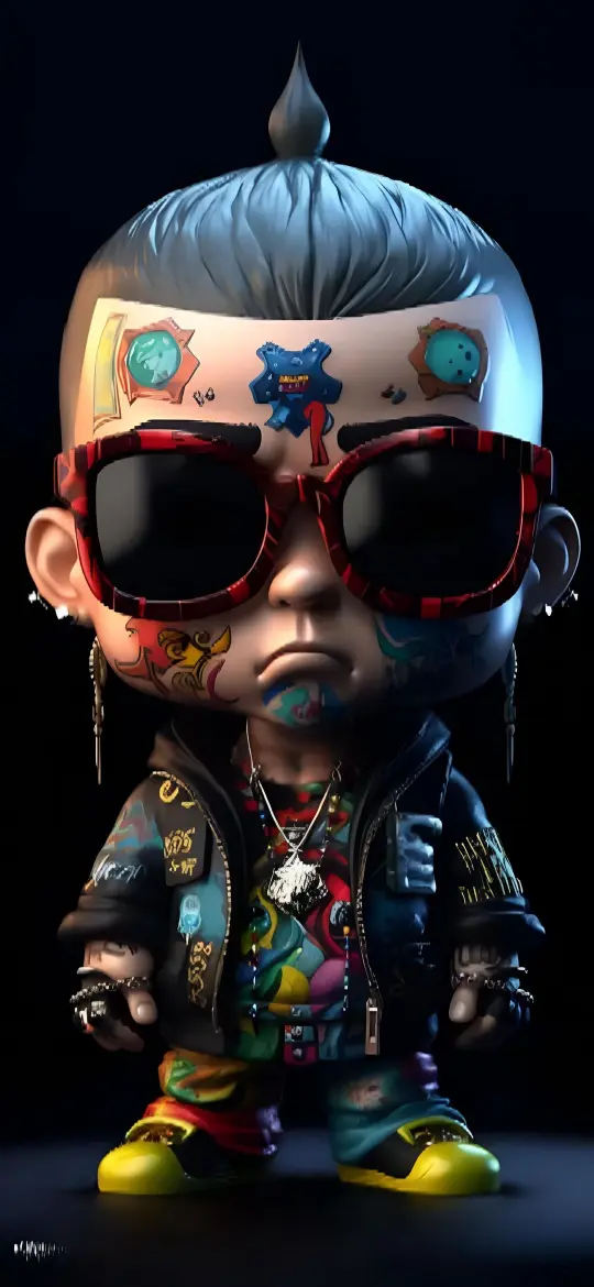 Stylized Tattooed Kid - Related OpersCraft wallpaper