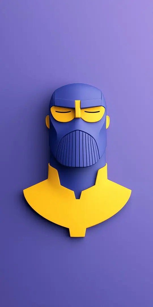 Stylized Thanos Portrait - Related OpersCraft wallpaper