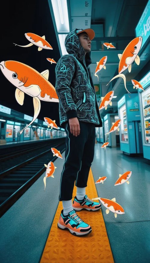 Subway Koi Dreamscape - Related OpersCraft wallpaper