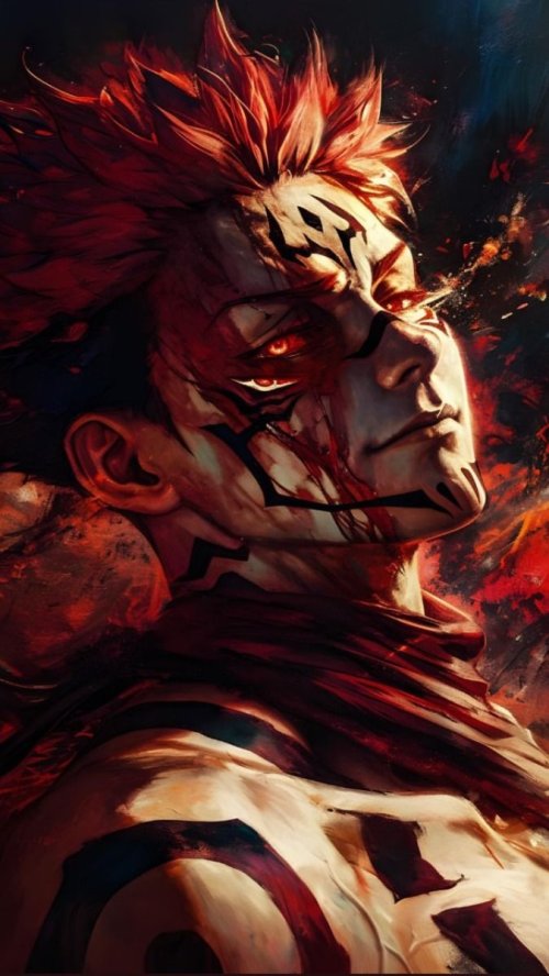 Sukuna Anime Character Portrait - Related OpersCraft wallpaper