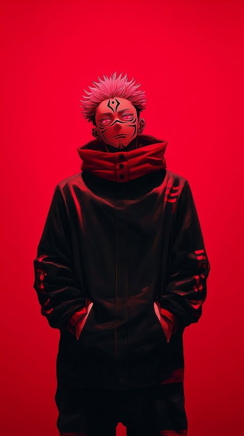 Sukuna Red Portrait - Related OpersCraft wallpaper